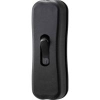 TRU COMPONENTS TC-9122132 Snoerschakelaar 250 V/AC 2 A 1x uit/aan Zwart Continu 1 stuk(s) - thumbnail