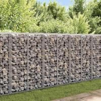 VidaXL Schanskorf met deksels 100x30x30 cm gegalvaniseerd draad - thumbnail