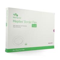 Mepilex Border Flex Oval Verb 15x19cm 5 583400 - thumbnail