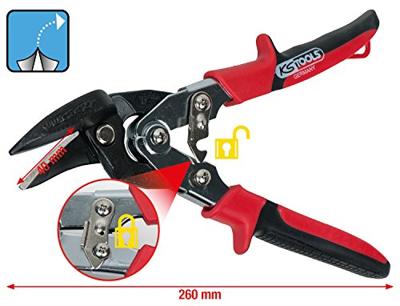 KS Tools 118.0045 Figuren-doorloopschaar, rechtssnijdend KS Tools 118.0045 Figuren-doorloopschaar, rechtssnijdend