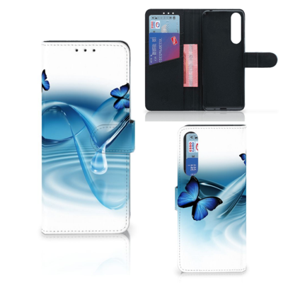 Sony Xperia 1 II | Telefoonhoesje | Met pasjeshouder | Vlinders Sony Xperia 1 II | Telefoonhoesje | Met pasjeshouder | Vlinders