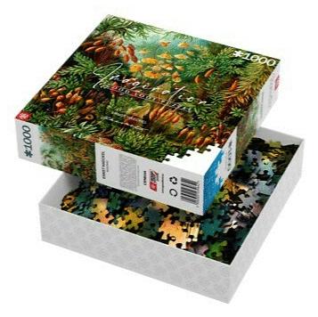 Imagination Ernst Haeckel Muscinae 1000 elementen