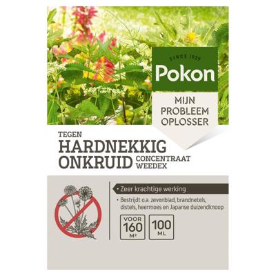 Pokon Producten/ tegen hardnekkig onkruid concentraat 100ml weedex Pokon Producten/ tegen hardnekkig onkruid concentraat 100ml weedex