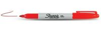 Permanente markeerstift Sharpie Fine Point Rood (12 Stuks) - thumbnail