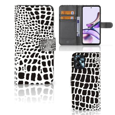 Motorola Moto G13 | G23 | Telefoonhoesje | Met pasjeshouder | Slangenprint Motorola Moto G13 | G23 | Telefoonhoesje | Met pasjeshouder | Slangenprint
