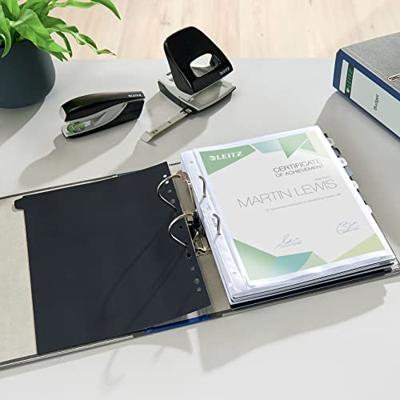 Ordner leitz 1080 180° 80mm karton a4 blauw | 20 stuks Ordner leitz 1080 180° 80mm karton a4 blauw | 20 stuks