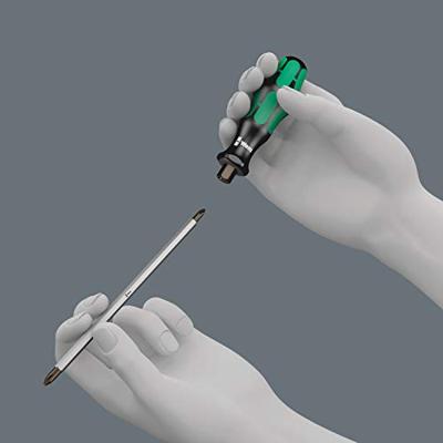 Wera 88/1 Werkplaats Wisselklingset 11-delig Plat, Kruiskop Phillips, Kruiskop Pozidriv, Binnen-Torx, Inbus - thumbnail