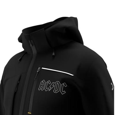 Safety Jogger ACDC Softshell Jas | Zwart/Wit | Maat M - WI1300M00