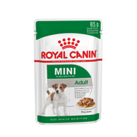 Royal Canin Mini Adult natvoer hond (in saus) 4 dozen (48 x 85 g) - thumbnail