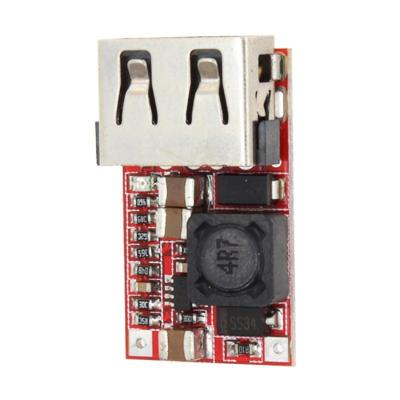 LDTR-WG0216 DC-DC 6-24V tot 5V 3A Buck module (rood) LDTR-WG0216 DC-DC 6-24V tot 5V 3A Buck module (rood)