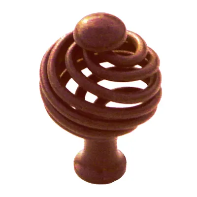 HHD Pro Meubelknop Kasttrekker Spiralus Rond Roest