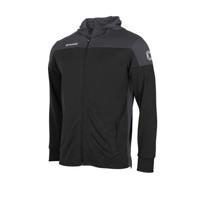 Stanno 408014K Pride Full Zip Hooded Kids - Black-Anthracite - 140 - thumbnail