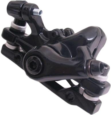 Promax remklauw mechanisch voor remschijf 160 mm voor / 140 mm achter pm / is