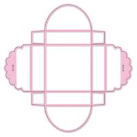 Nellie's Choice • wrapping die plat doosje - thumbnail