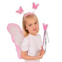 Set vlinder roze - thumbnail