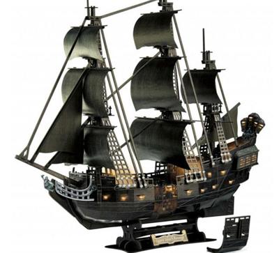 Revell 00155 Black Pearl LED Edition Aantal puzzelstukjes: 293