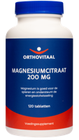Magnesium citraat 200mg 120 Tabletten - thumbnail