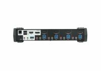 ATEN CS1924M KVM-switch 4 poorten DisplayPort, HDMI Muis, Toetsenbord, USB 4096 x 2160 Pixel - thumbnail