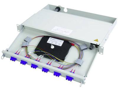 Telegärtner Glasvezel-patchpaneel 12 poorten LC 1 HE Telegärtner Glasvezel-patchpaneel 12 poorten LC 1 HE