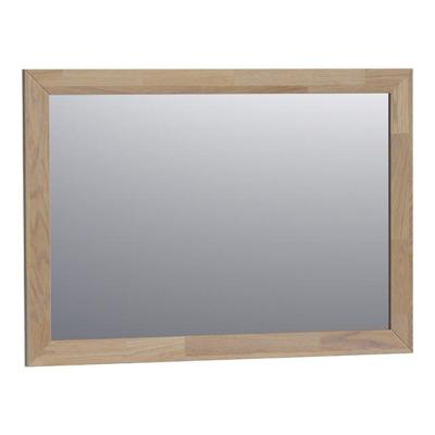 Brauer Citrine Spiegel - 100 cm - Rechthoekig - Vingerlas - Eiken Grijs Frame