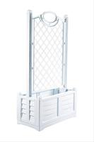 Bama Fioriera Separe Bloemenbak 80x42.5x150 cm Wit - thumbnail