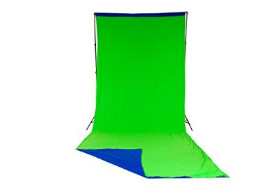 Manfrotto LL LC5887 Chromakey Curtain 300x700cm blue/green Reversible - thumbnail