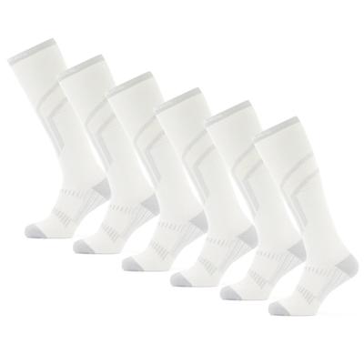Poederbaas Skisokken Lightweight 6-pack Wit-43/46 Poederbaas Skisokken Lightweight 6-pack Wit-43/46