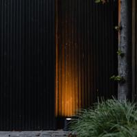 QAZQA Moderne tuinspot zwart rond IP65 AR111 - Lennard - thumbnail