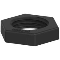 OBO Bettermann 2049074 116 M16 SW PA Contramoer PG16 Kunststof Zwart 100 stuk(s) - thumbnail