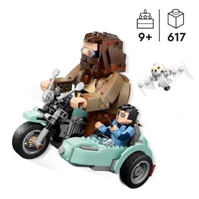 LEGO harry potter - hagrid en harry's rit op de motor constructiespeelgoed (76443)