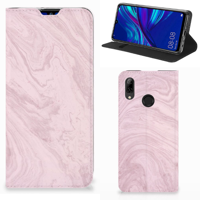 Huawei P Smart (2019) Standcase Marble Pink - Origineel Cadeau Vriendin - thumbnail