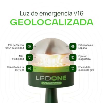 V16 noodbaken verbonden DGT 3.0 Led One 103886