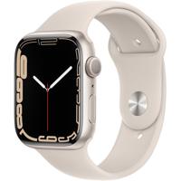 Refurbished Apple Watch Series 7 45mm Wit Gebruikt - thumbnail