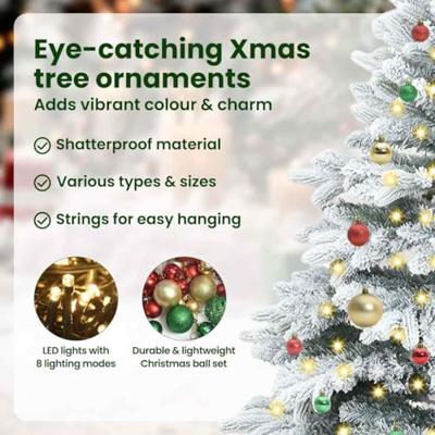 Kunstkerstboom met 150 LED met standaard Wit 150 cm PE en PVC