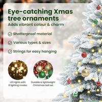 Kunstkerstboom met 150 LED met standaard Wit 150 cm PE en PVC - thumbnail