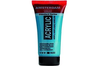 Royal Talens Amsterdam Standard Series Acrylverf Tube 20 ml - Turkooisblauw 522