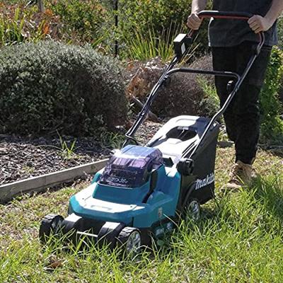 Makita DLM382PT2 Accu Grasmaaier 38cm 2x18V 5.0Ah - thumbnail