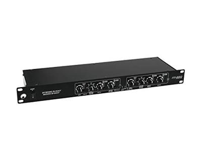 Omnitronic XO-230 actieve stereo 2-weg en mono 3-weg crossover