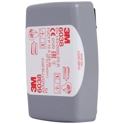 3M mit Aktivkohle, P3R Partikelfilter 20 stuk(s) EN 143 DIN 143