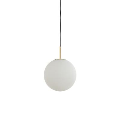 Light & Living Opaal glazen hanglampMedina Ø 25cm - 2963026