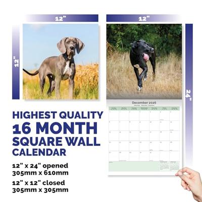 Duitse Dog Kalender 2026