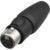 Neutrik NC5FX1-TOP-14 XLR-connector Koppeling, recht Aantal polen: 5 Zwart 1 stuk(s) - thumbnail