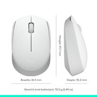 Logitech M171 Wit Draadloze Muis - thumbnail