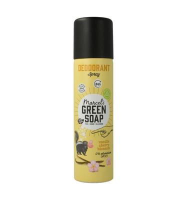 Marcel's Green Soap Deospray vanilla cherryblossom 150 Milliliter