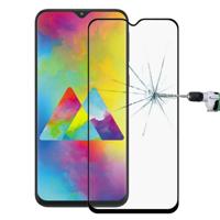 9u 9D volledig scherm getemperd glas screen protector voor Galaxy M20 (zwart) - thumbnail