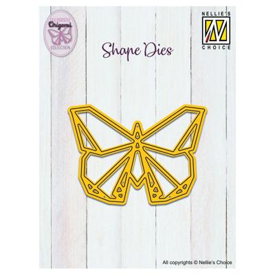 Nellie's Choice • shape die origami vlinder