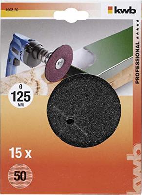 kwb 490230 Schuurschijvenset Diameter 125 mm 15 stuk(s) kwb 490230 Schuurschijvenset Diameter 125 mm 15 stuk(s)