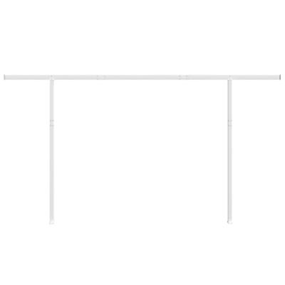 Luifelpaalset 450x245 cm ijzer wit Luifelpaalset 450x245 cm ijzer wit