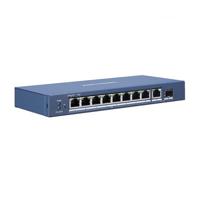 Hikvision Digital Technology DS-3E0510P-E netwerk-switch Unmanaged Gigabit Ethernet (10/100/1000) Power over Ethernet (PoE) Blauw - thumbnail
