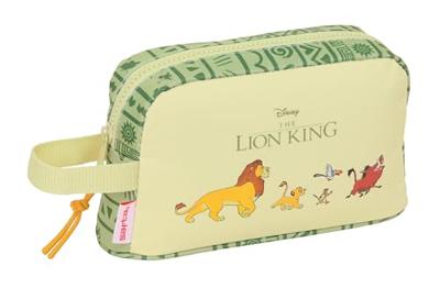 Lunchtrommel Mufasa Groen Beige 21,5 x 12 x 6,5 cm Lunchtrommel Mufasa Groen Beige 21,5 x 12 x 6,5 cm